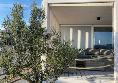 Eva Beach House II - terasa a posezení